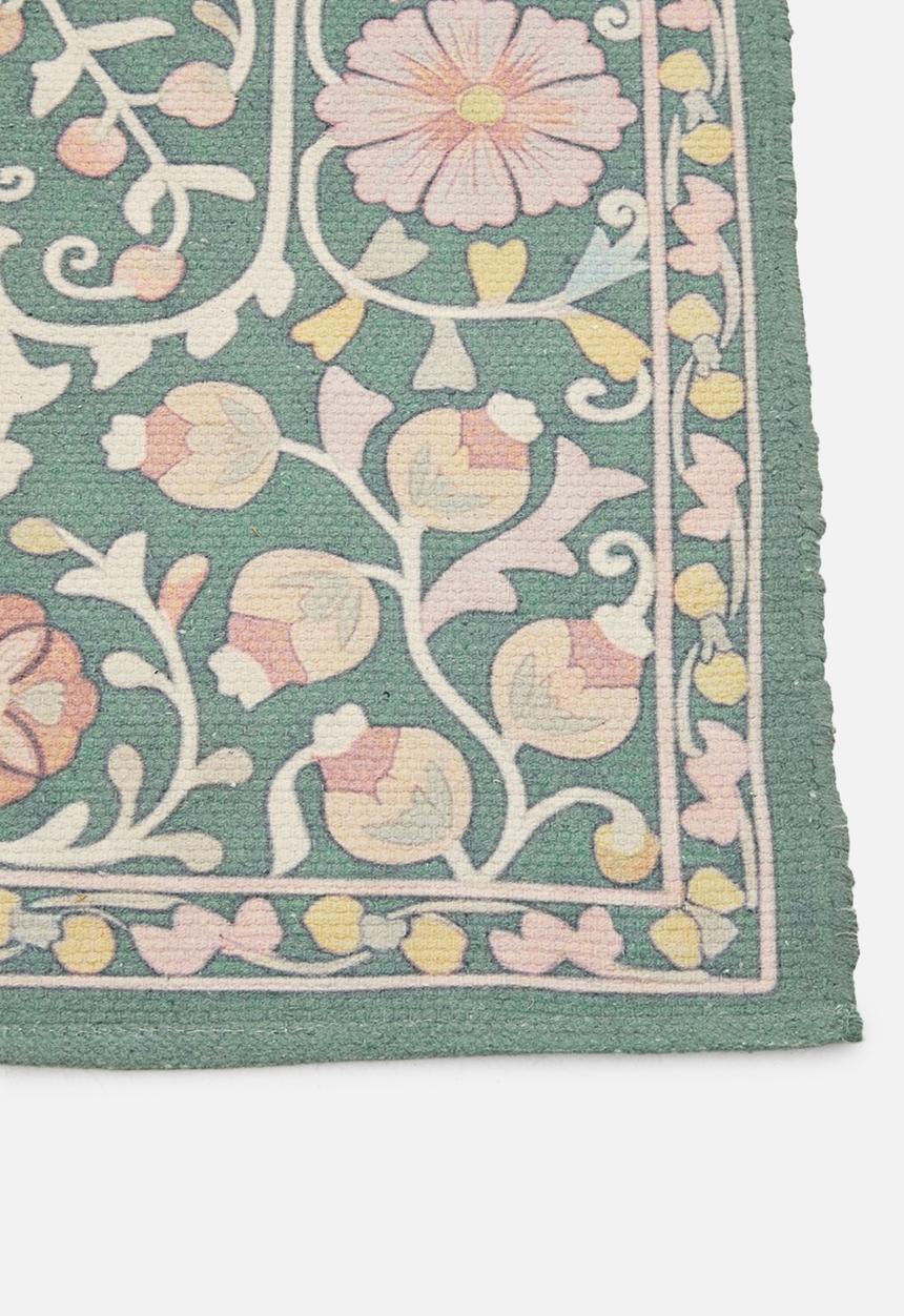 Sixth Floor - Regal Garden Cotton Printed Rug Mutli