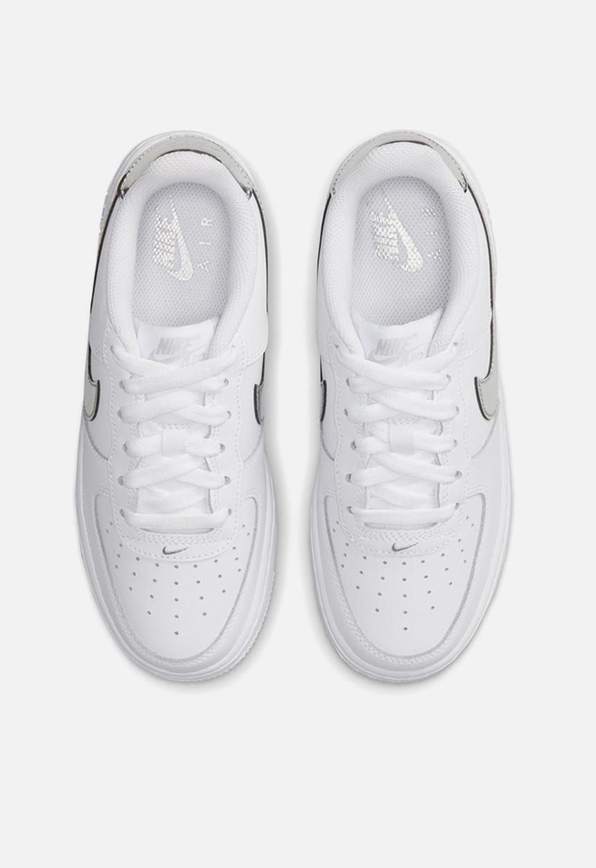 Nike - Nike air force 1 grade school - white/metallic silver