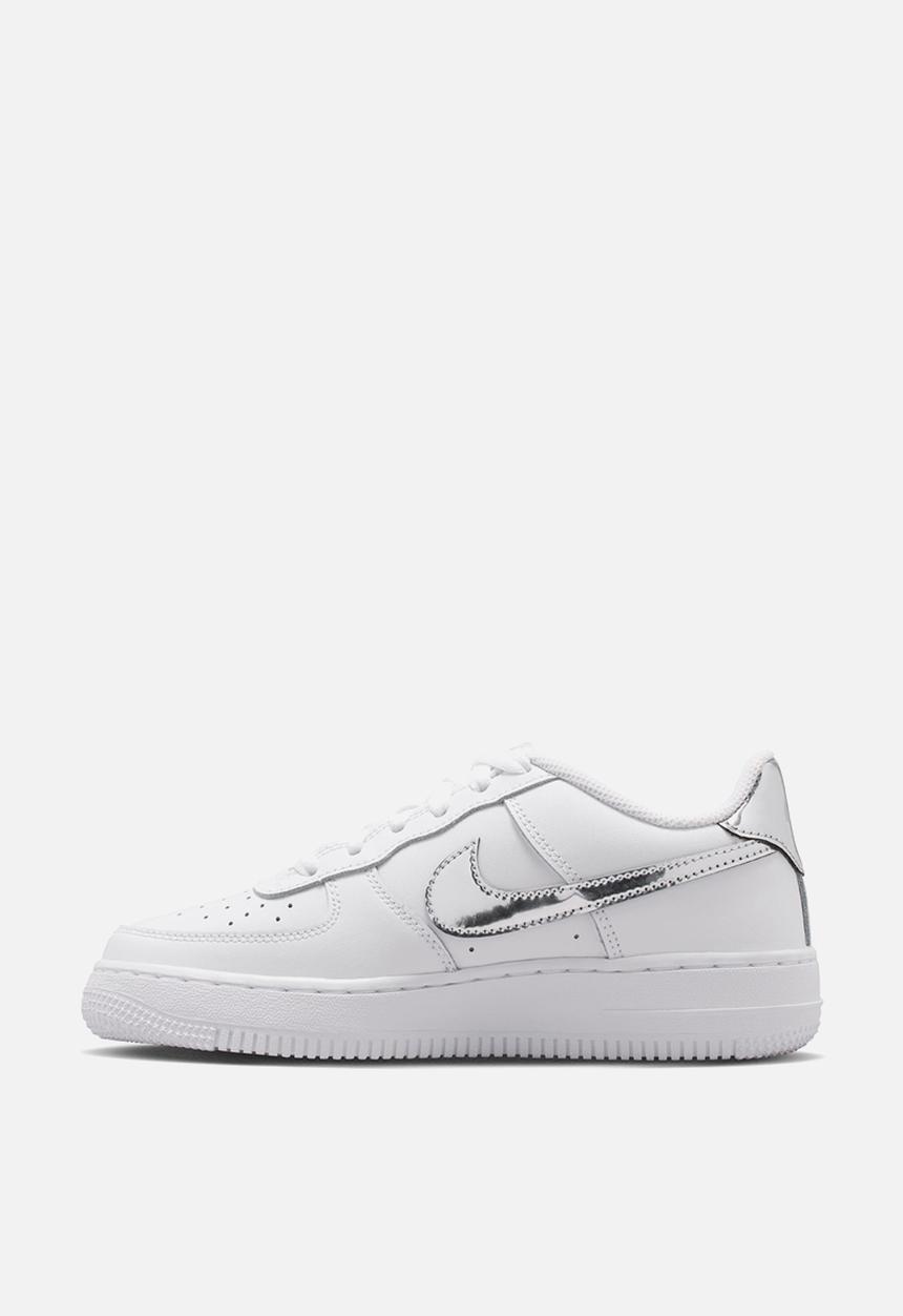 Nike - Nike air force 1 grade school - white/metallic silver