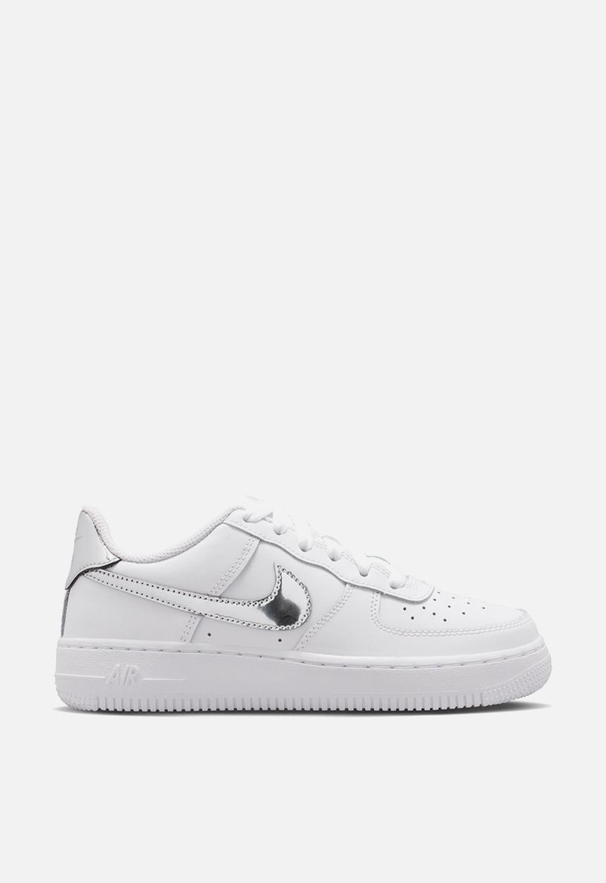 Nike - Nike air force 1 grade school - white/metallic silver