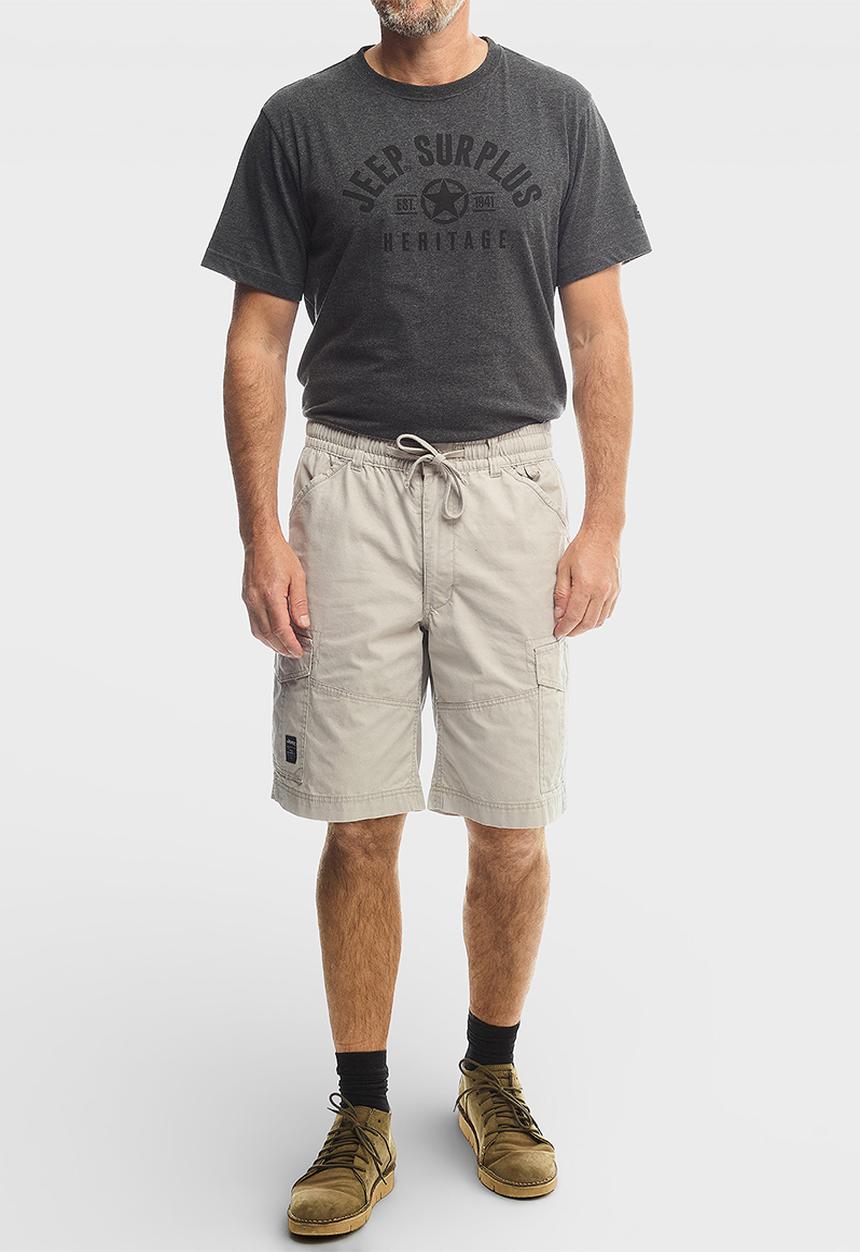 JEEP - Cargo Shorts- Khaki