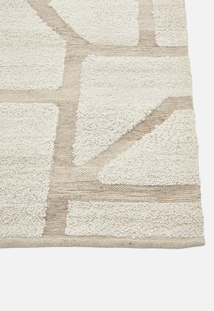 Sixth Floor - Lino Handwoven Wool Rug- Ivory