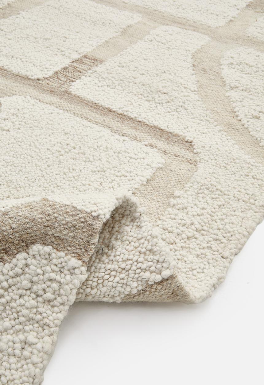 Sixth Floor - Lino Handwoven Wool Rug- Ivory
