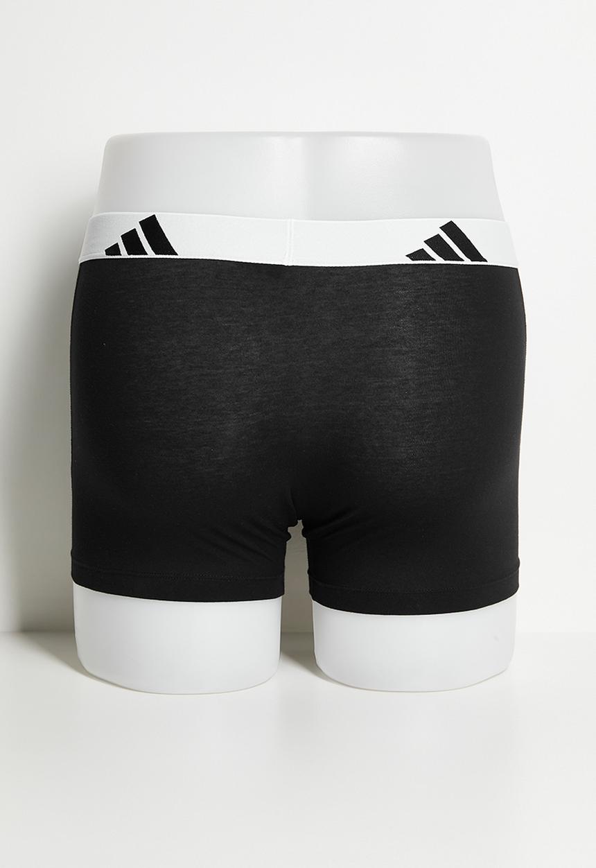 adidas Performance - Active Flex Cotton - 2PK Trunk - White Band - BBB -