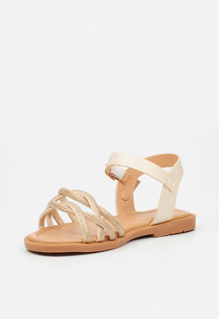 Flutterby - Ella 1 girls sandal - beige