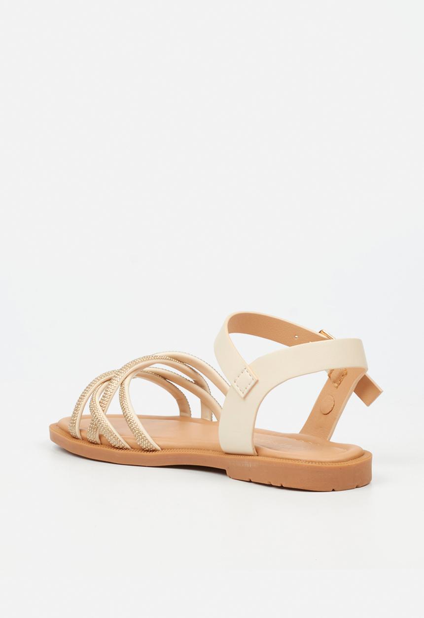 Flutterby - Ella 1 girls sandal - beige
