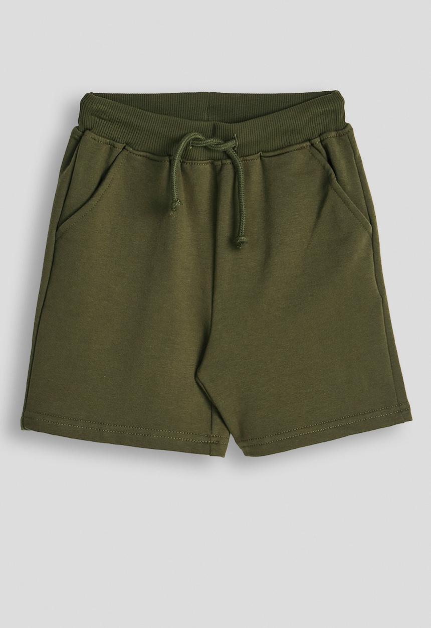 Pop Candy - Ribbed waistband shorts - army green