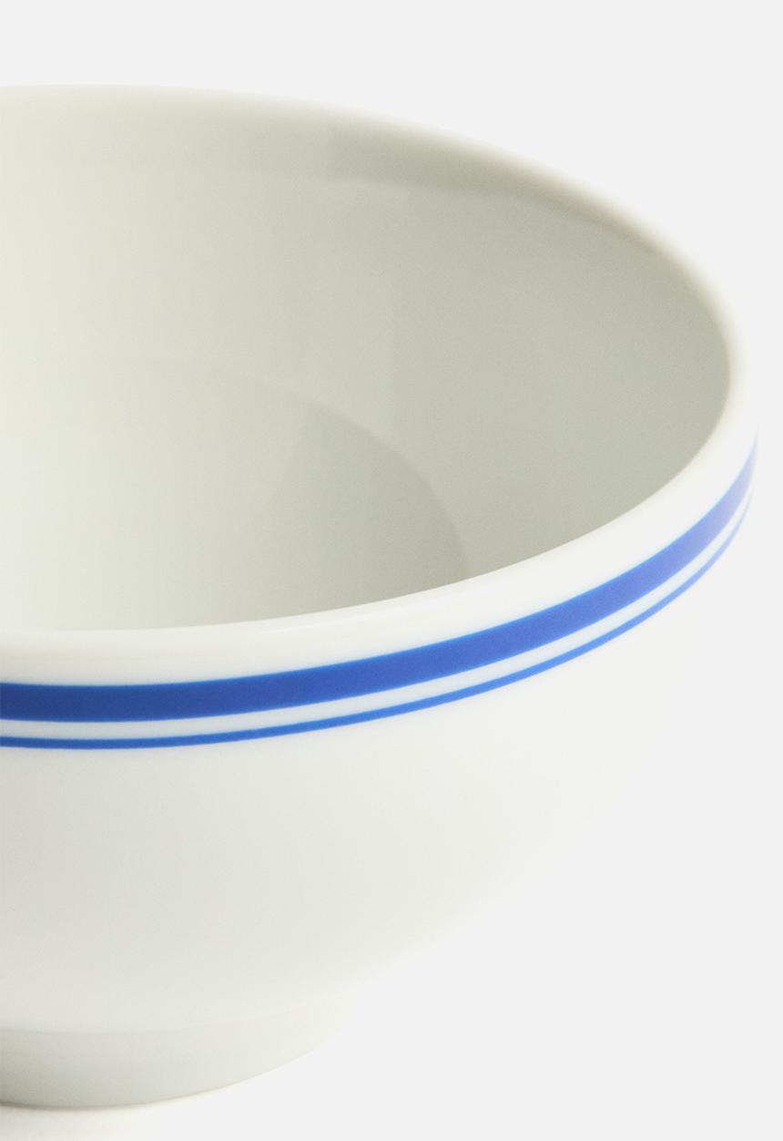 H&M - Small porcelain bowl - white/blue