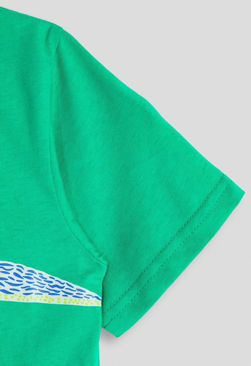 Pop Candy - Assorted dino graphic tee - green