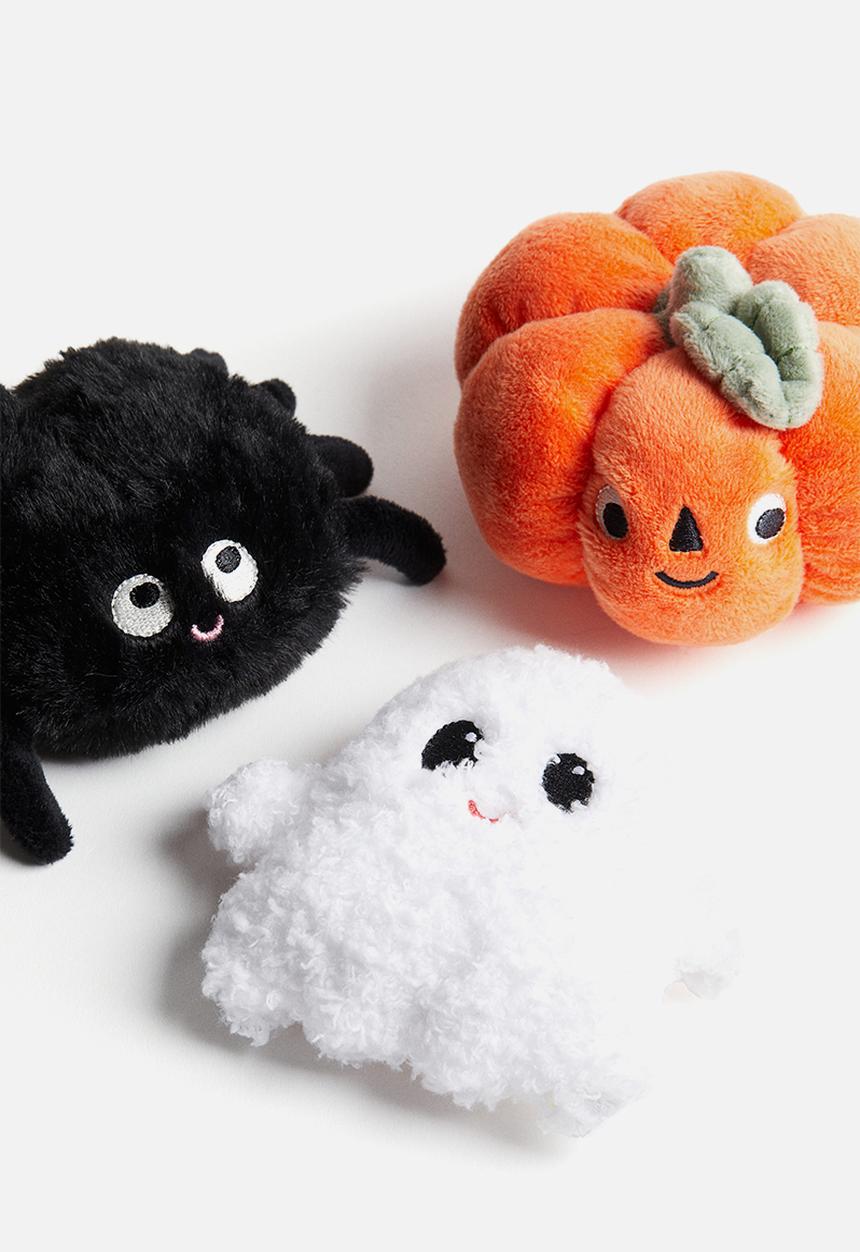 H&M - 3-pack soft toys - orange/halloween