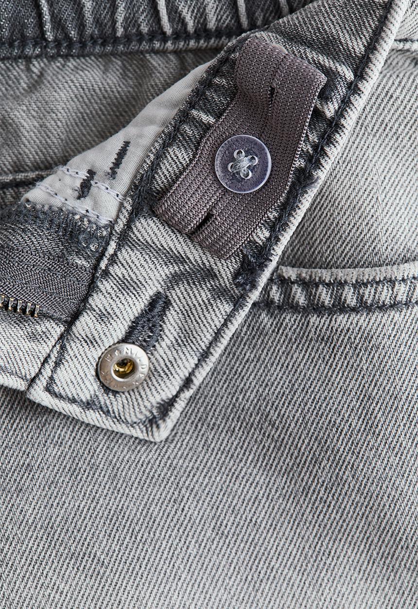 H&M - Loose fit denim shorts - denim grey