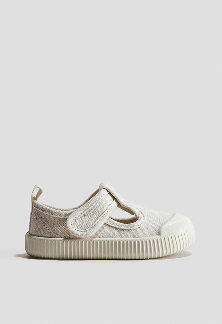 H&M - Cotton sandals - light beige