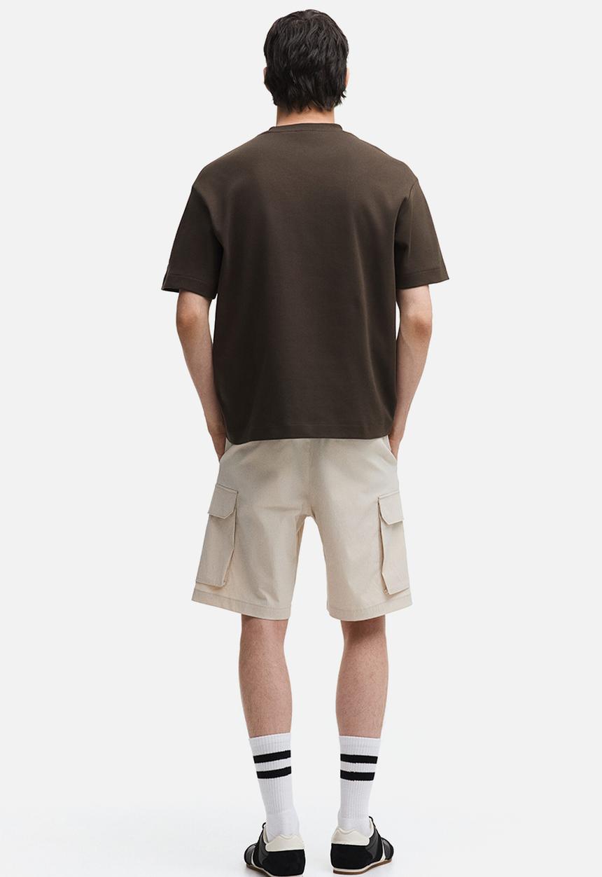 H&M - Regular fit cargo shorts - light beige