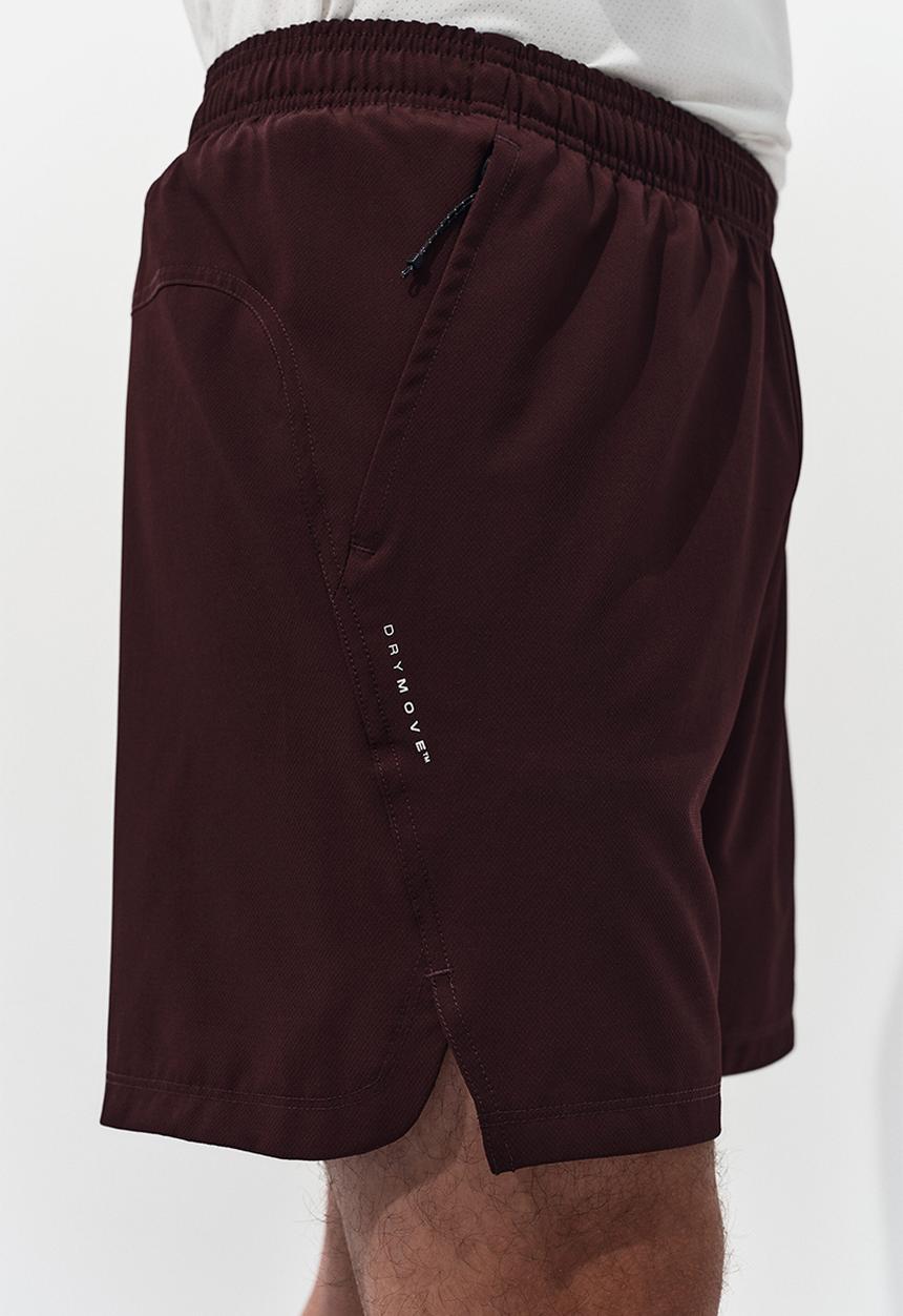 H&M - Sports shorts with drymove? - chocolate plum