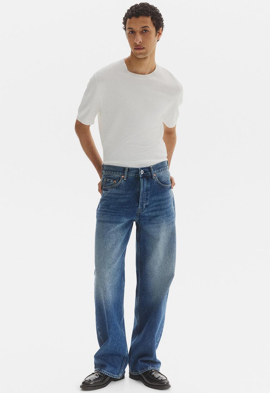 H&M - Loose jeans - denim blue
