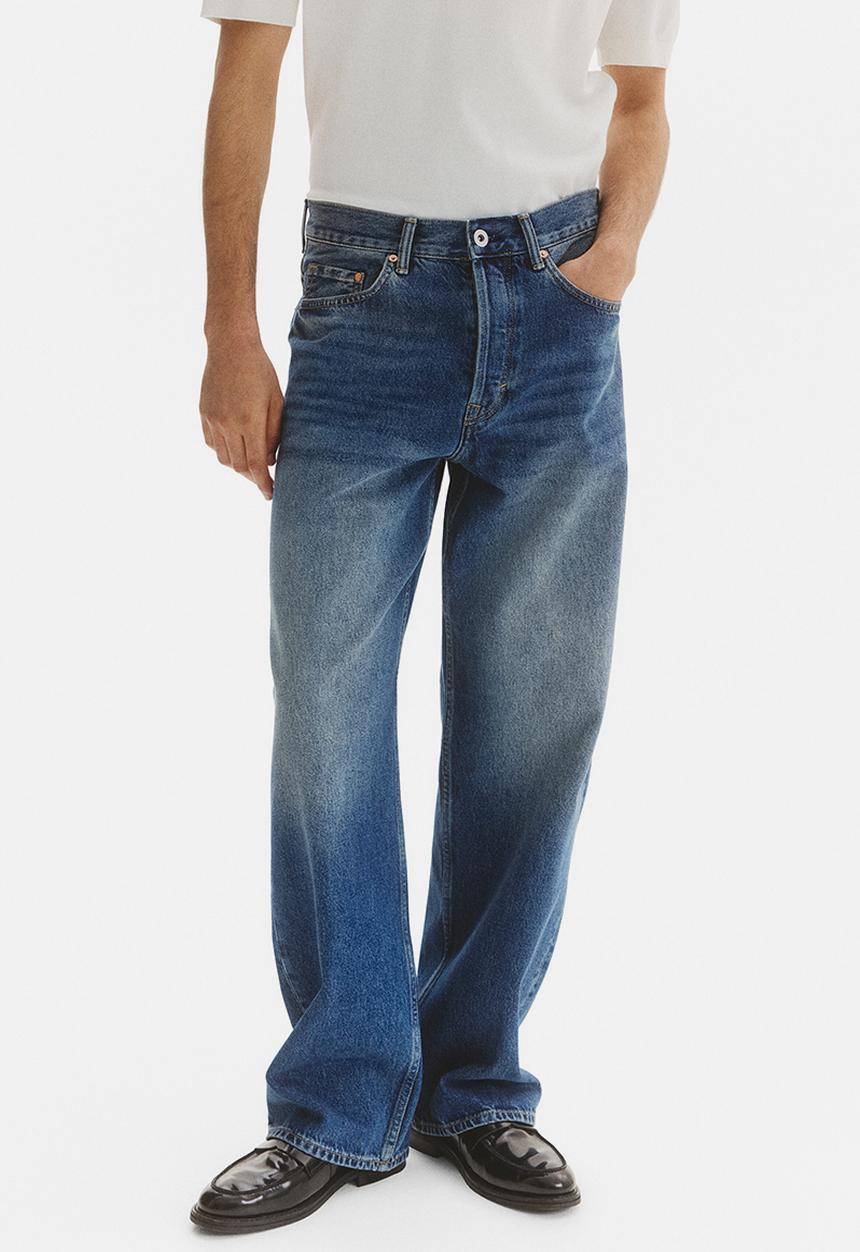 H&M - Loose jeans - denim blue