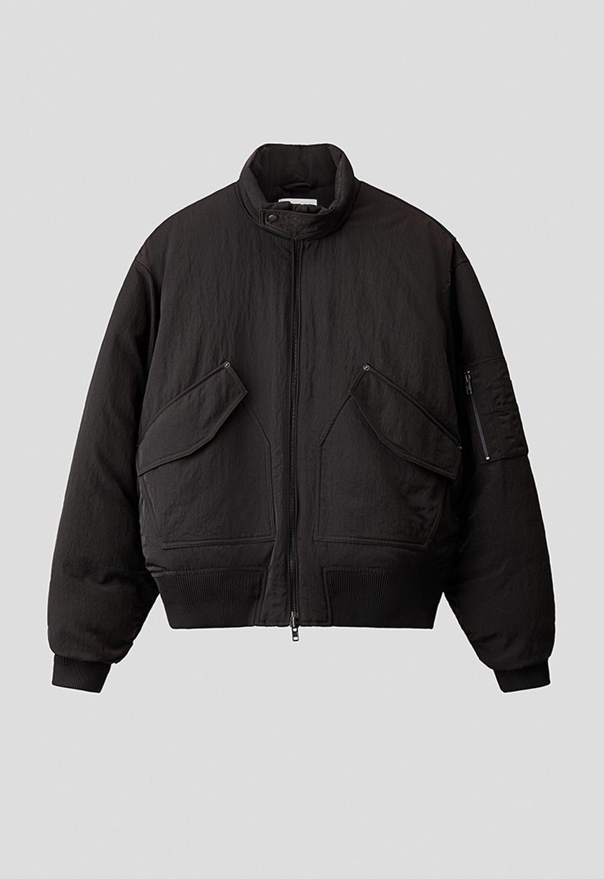 H&M - H&M Atelier:  Padded bomber jacket - dark brown