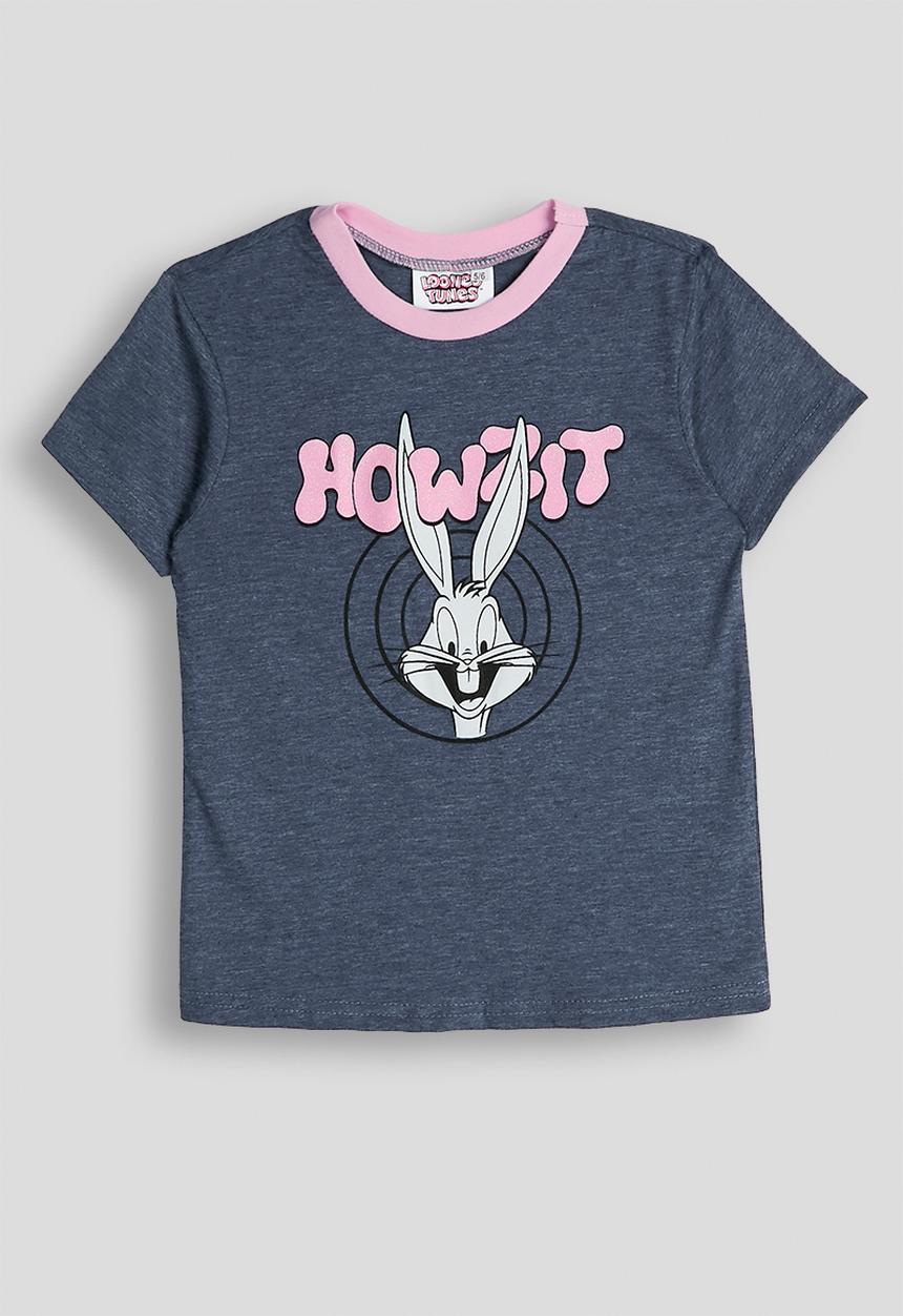 Pop Candy - Looney Tunes tee - navy melange