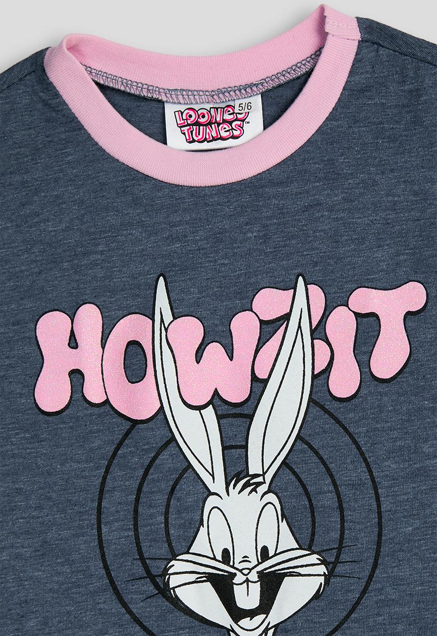 Pop Candy - Looney Tunes tee - navy melange