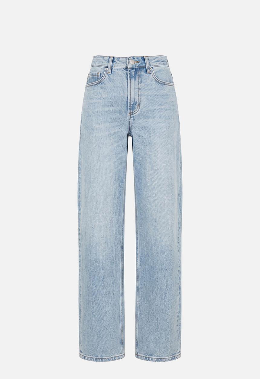 Forever New - Nicki mid-rise straight jeans in - light wash