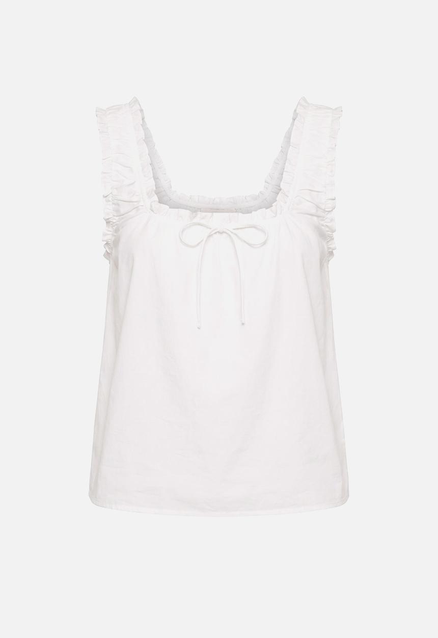Forever New - Valerie bubble top - porcelain
