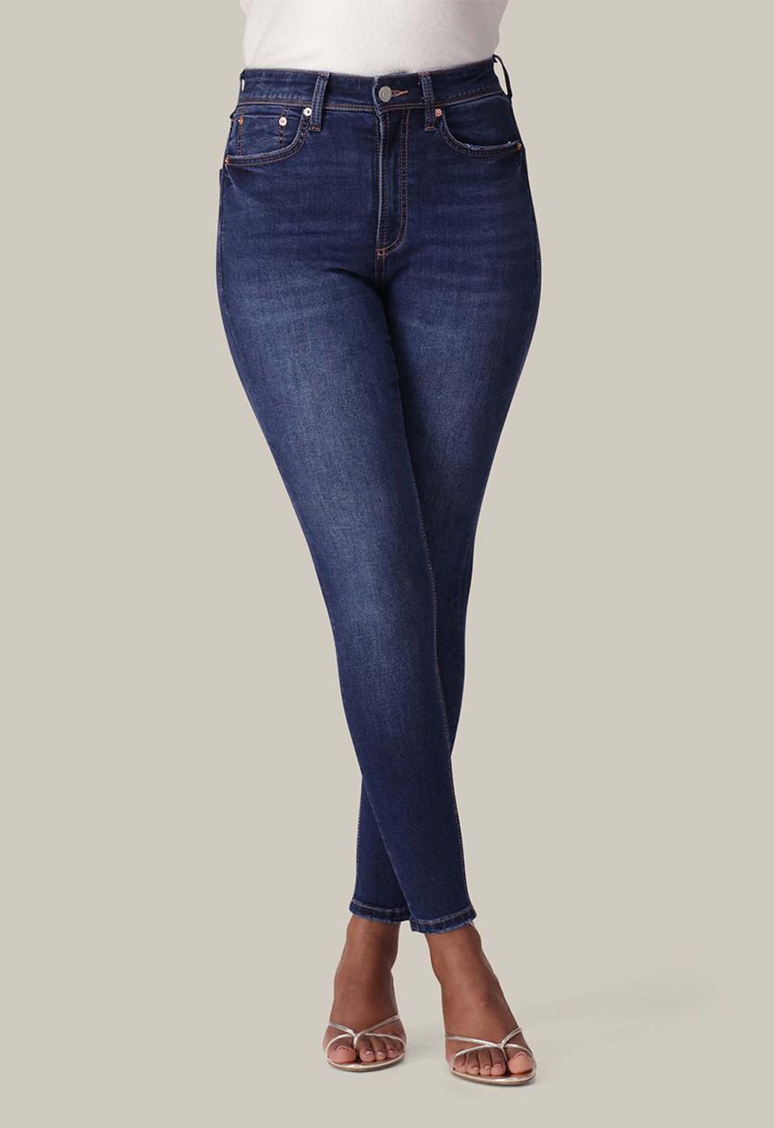 Forever New - Hayley high-rise sculpt skinny jeans - dark wash
