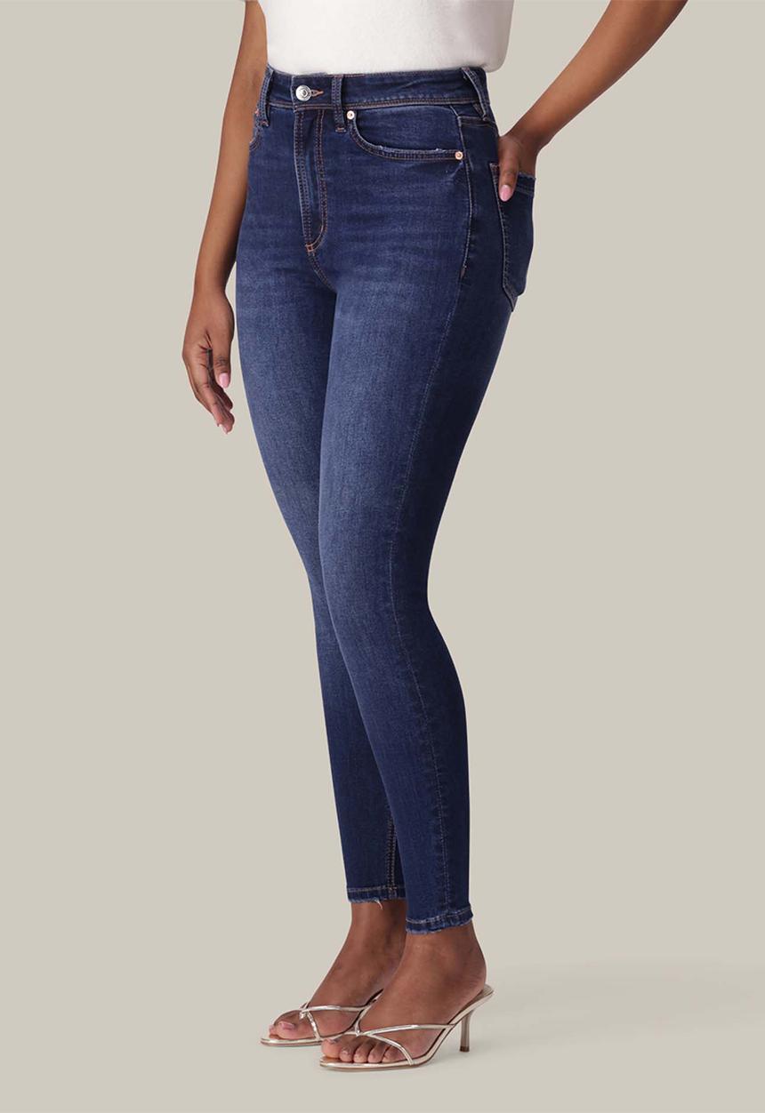 Forever New - Hayley high-rise sculpt skinny jeans - dark wash