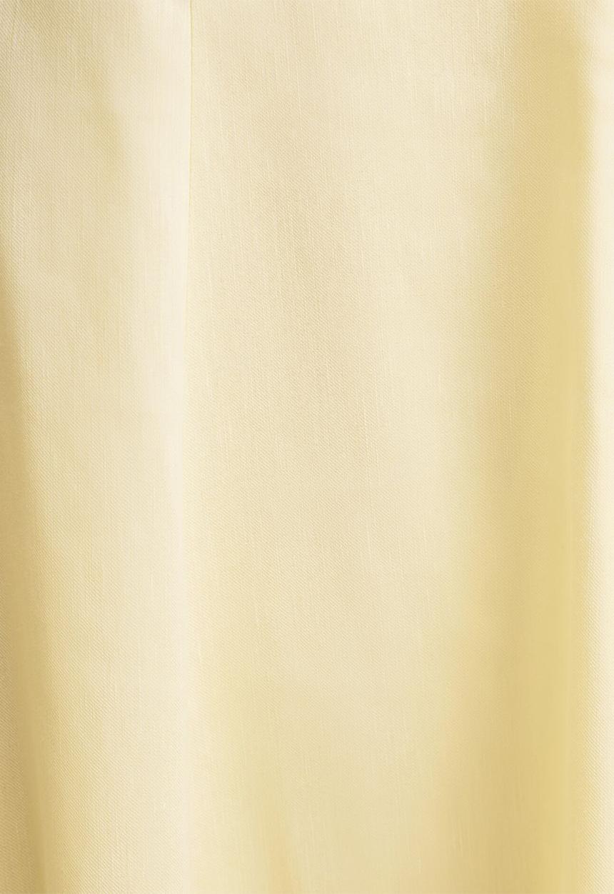Forever New - Emery panel midi dress in - soft daffodil