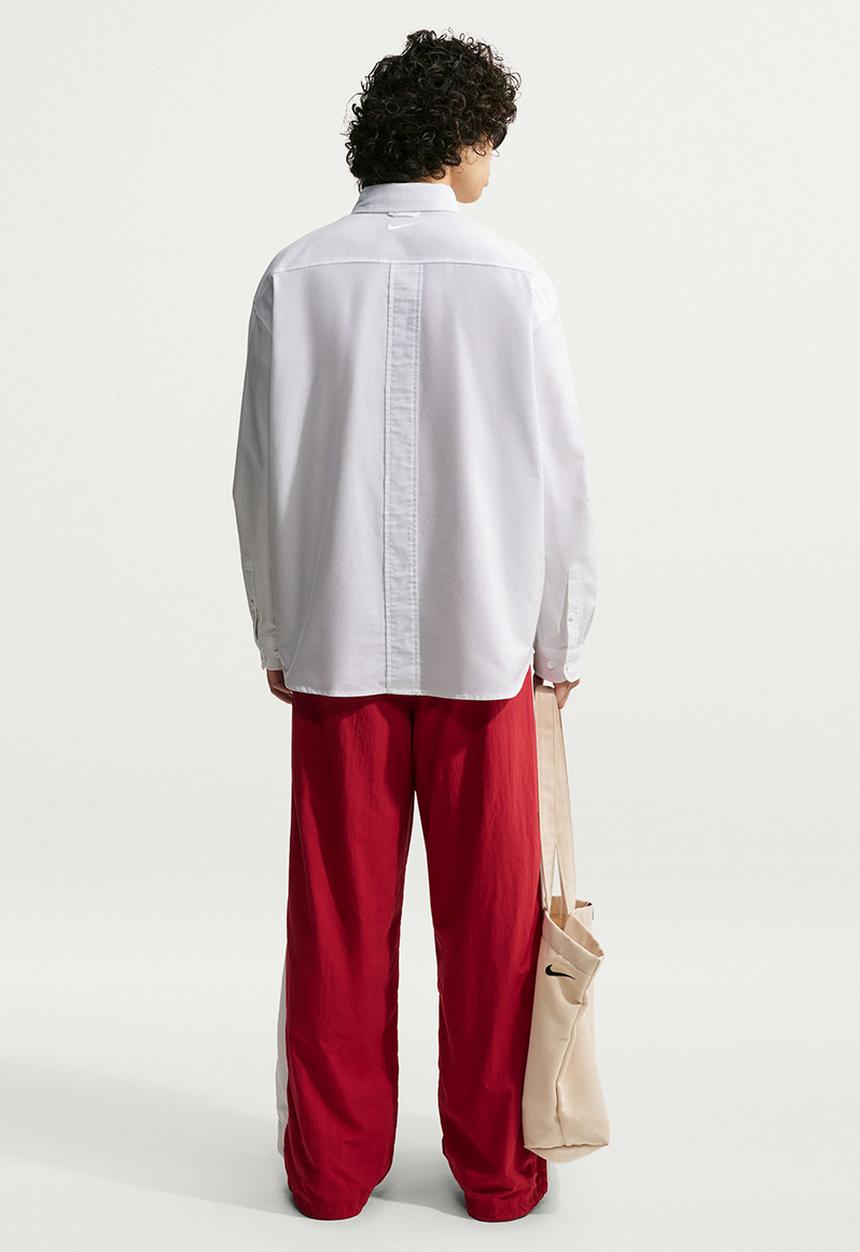 Nike - Club Rules Men's Long-Sleeve Oxford Shirt - White
