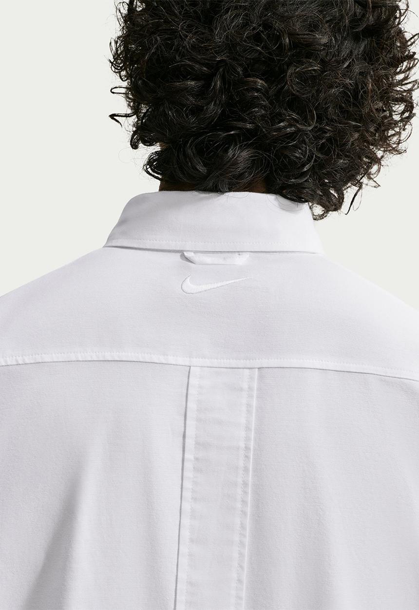 Nike - Club Rules Men's Long-Sleeve Oxford Shirt - White