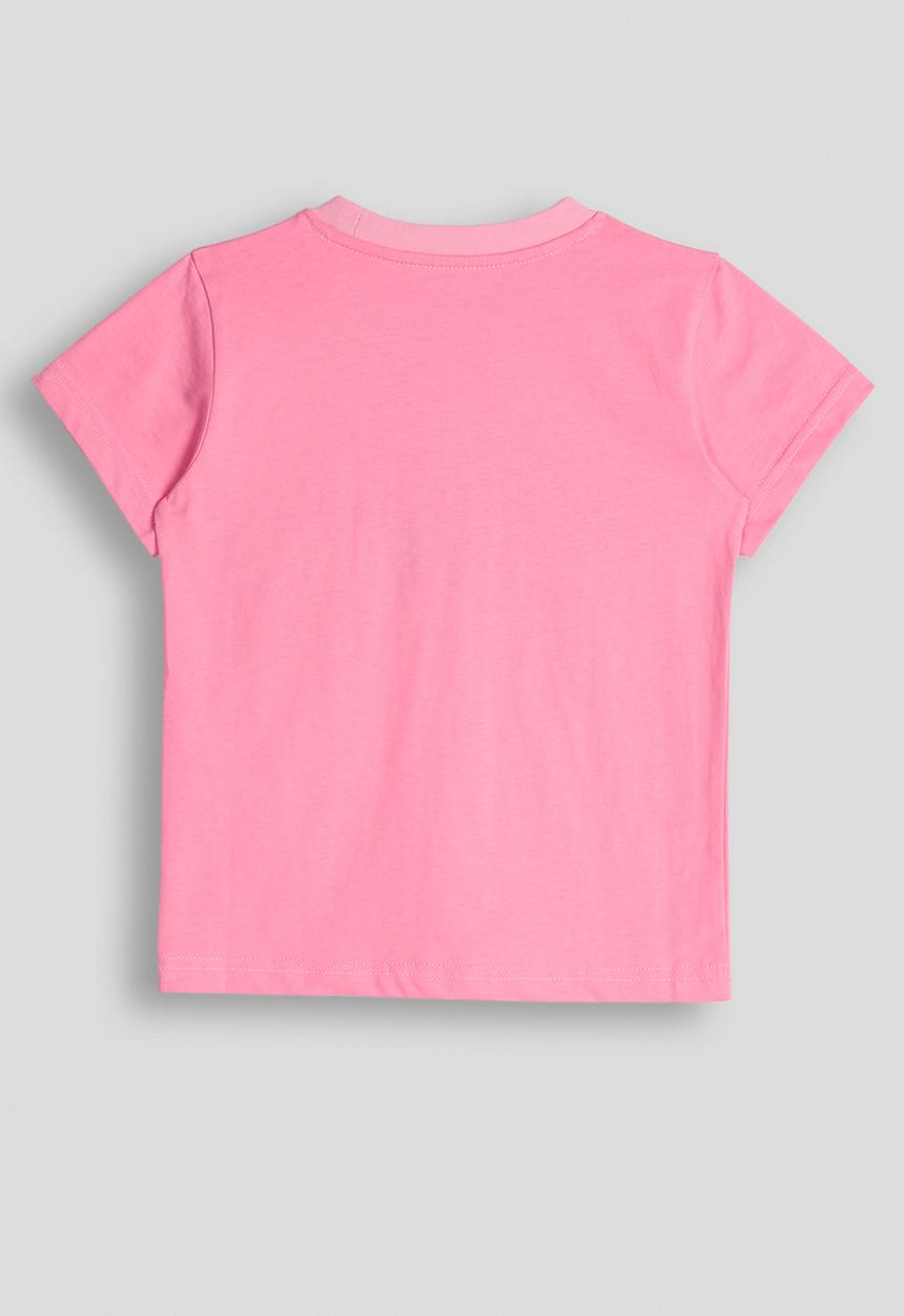 Pop Candy - Rainbow and slogan tee - pink