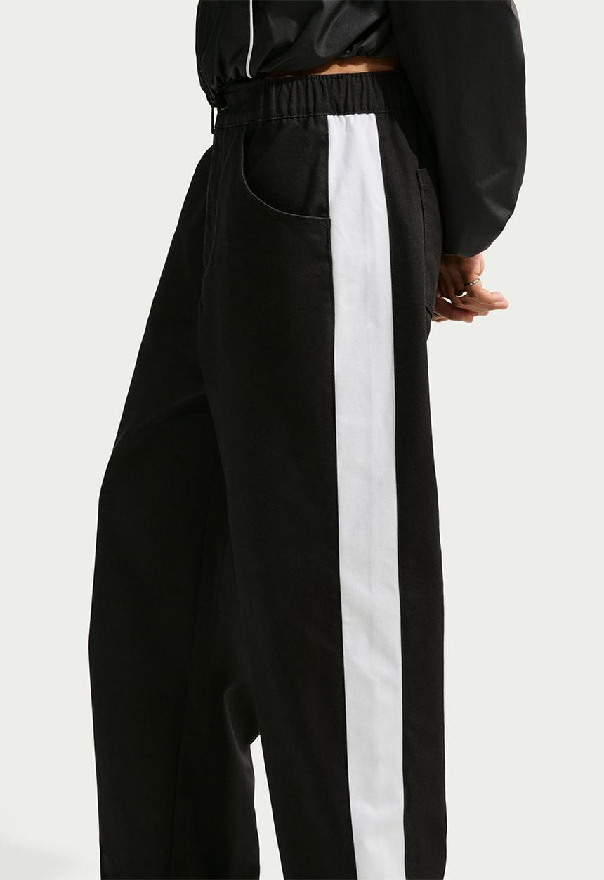Nike - W Nk Sportswear Express Style Pants - Black/White/Black