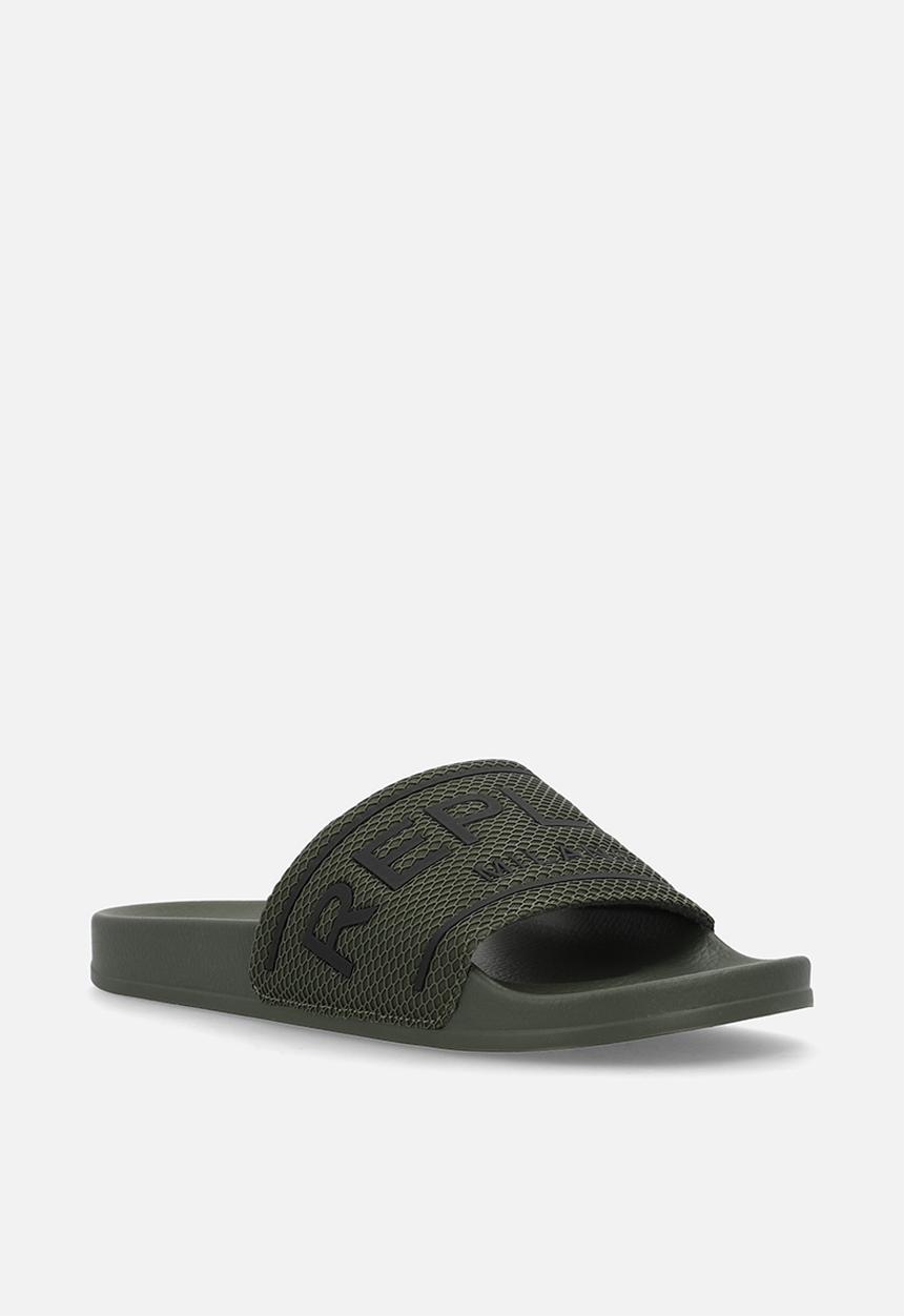 Replay - Up Logo - Mil Gree/ Black