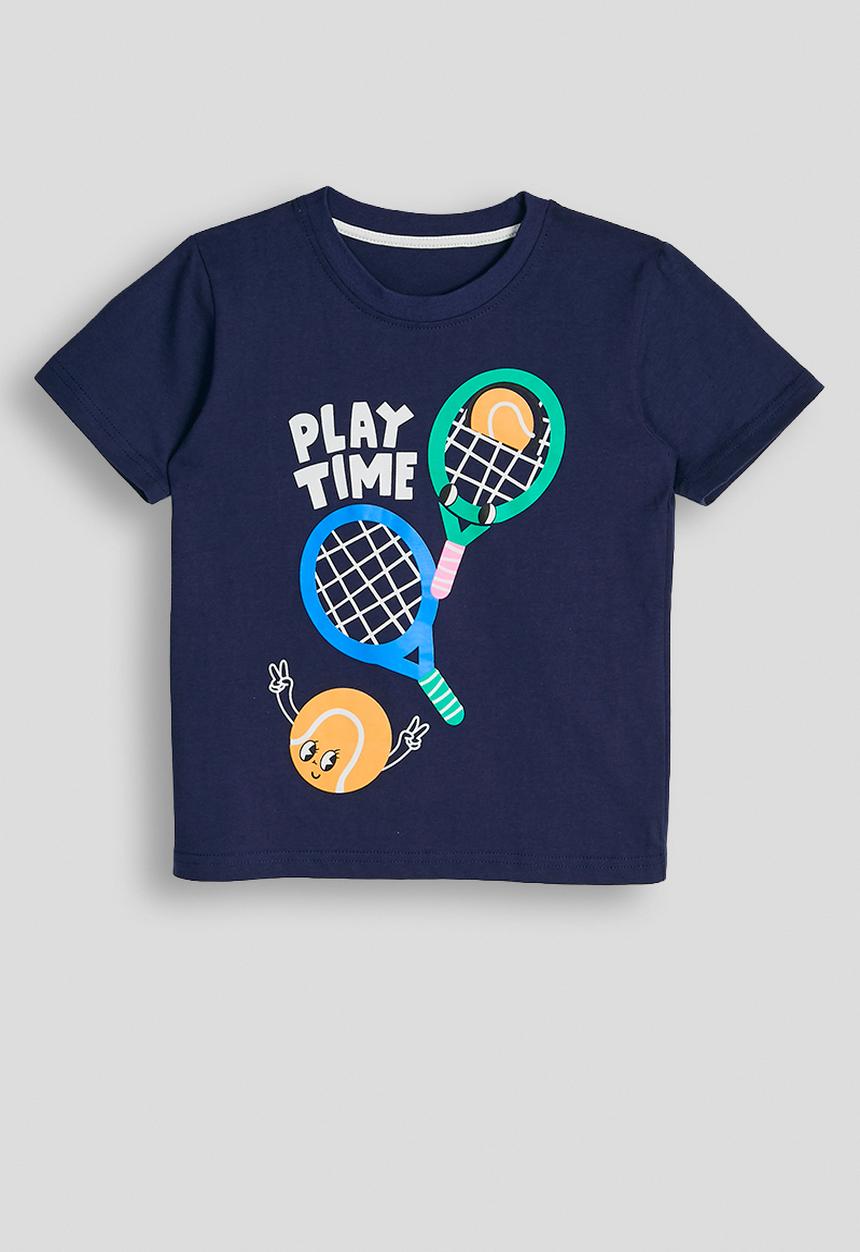 Pop Candy - Play time graphic tee - navy