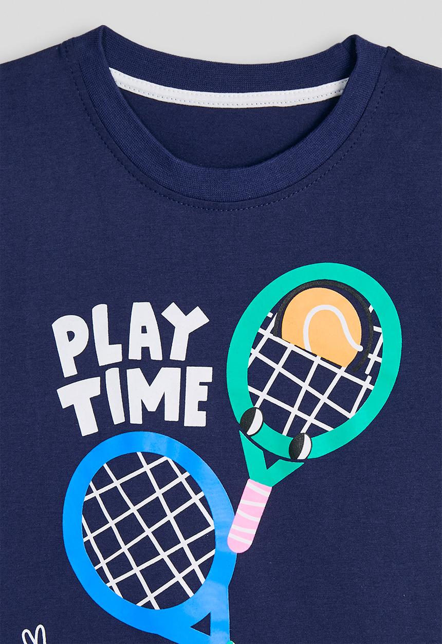 Pop Candy - Play time graphic tee - navy