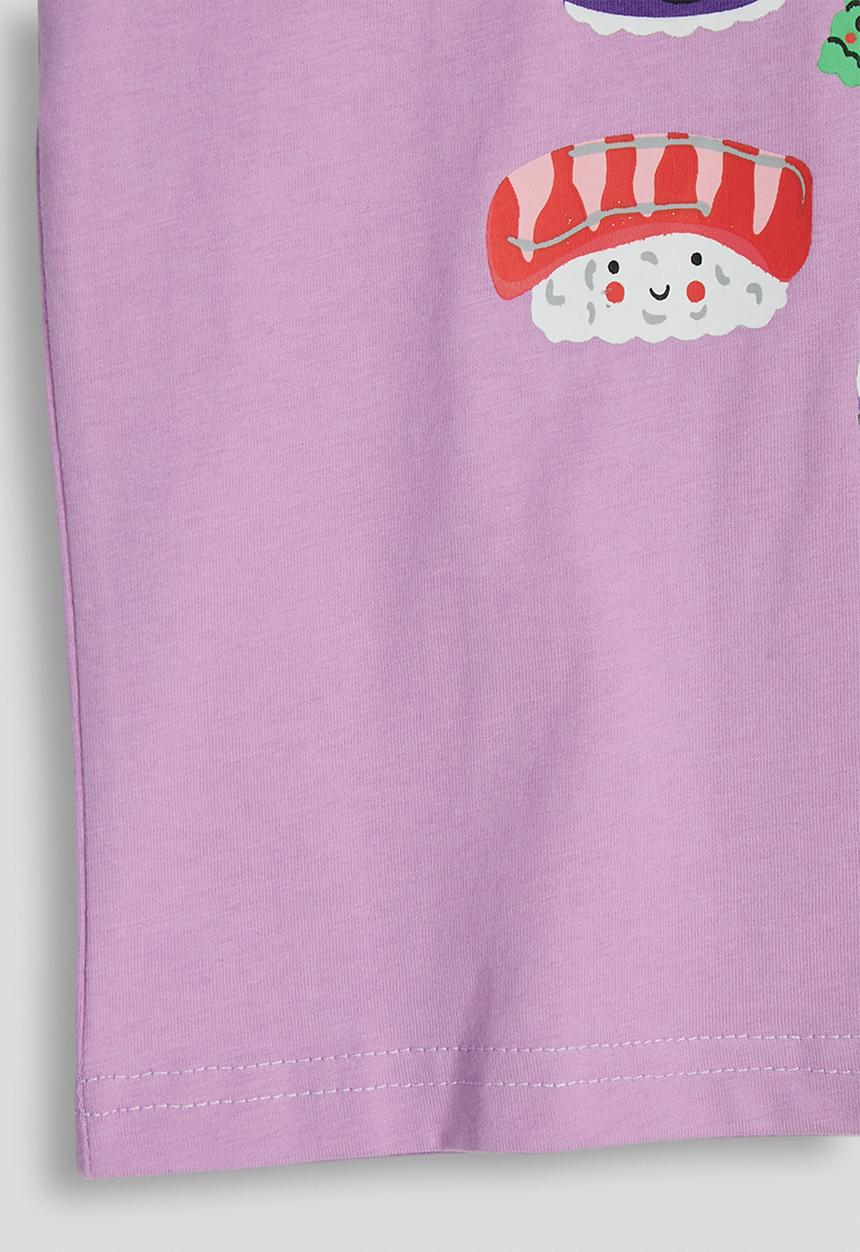 Pop Candy - Sushi graphic tee - purple