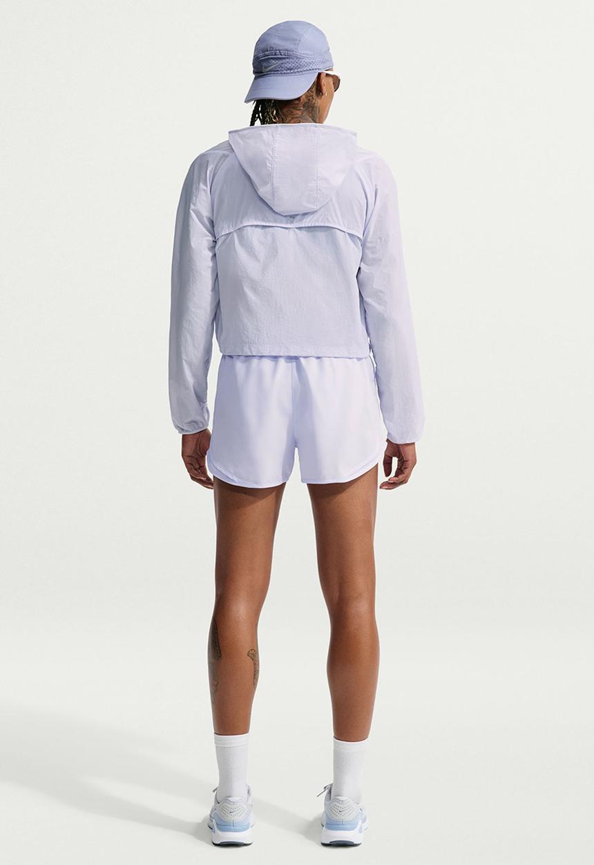 Nike - W Nk Dri-Fit Mid-Rise Brief-Lined Running Shorts - Palest Purple