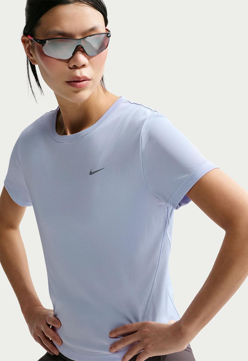 Nike - W Nk Tempo Dri-Fit Short-Sleeve Running Top - Palest Purple