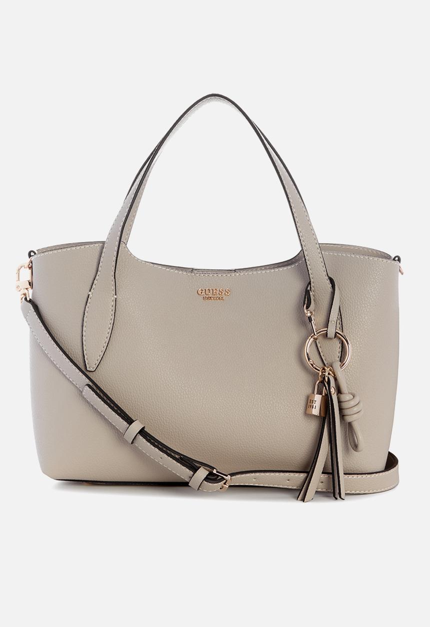 GUESS - Melody 2 In 1 Satchel -Light Taupe
