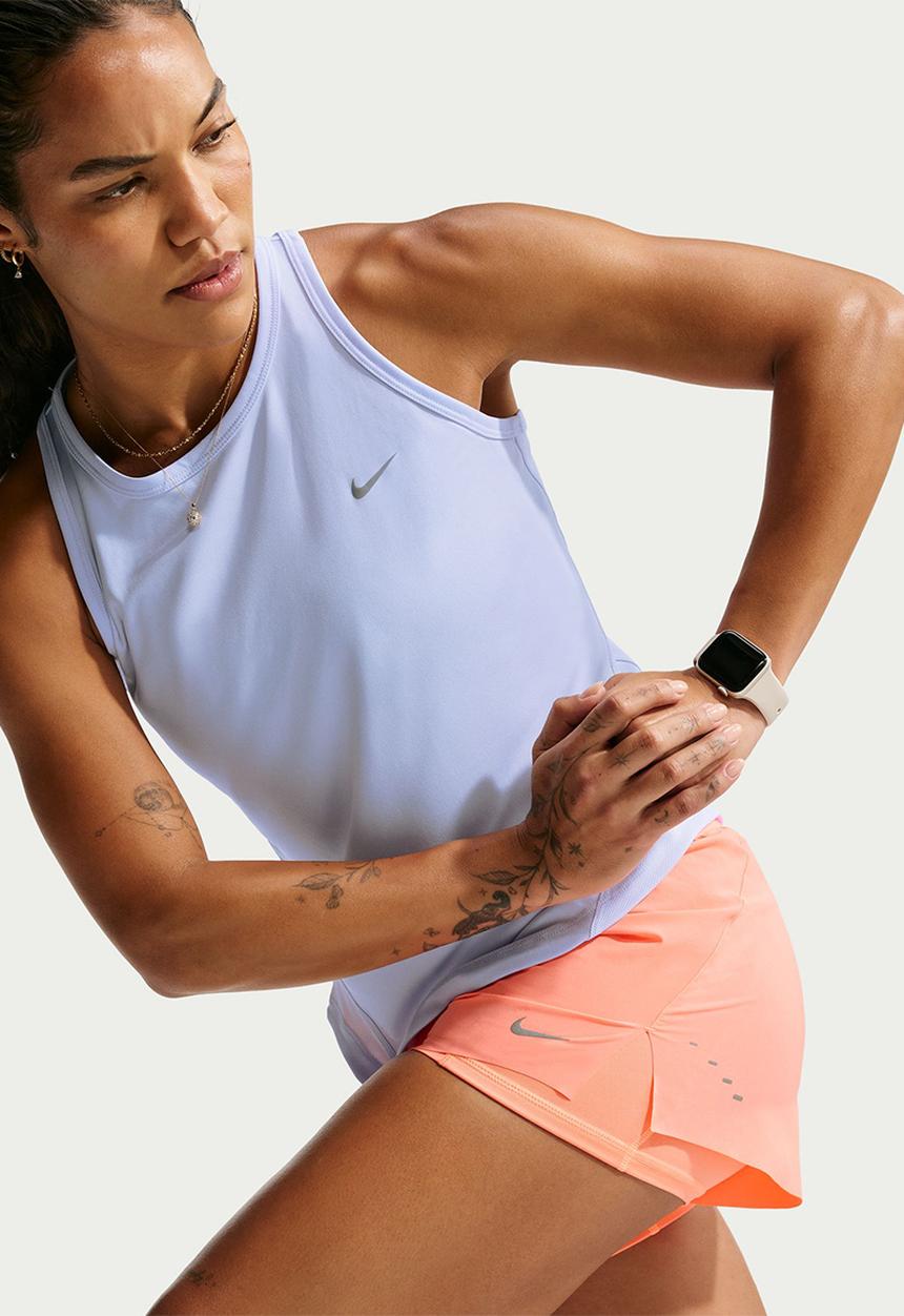 Nike - W Nk Tempo Dri-Fit Running Tank Top - Palest Purple