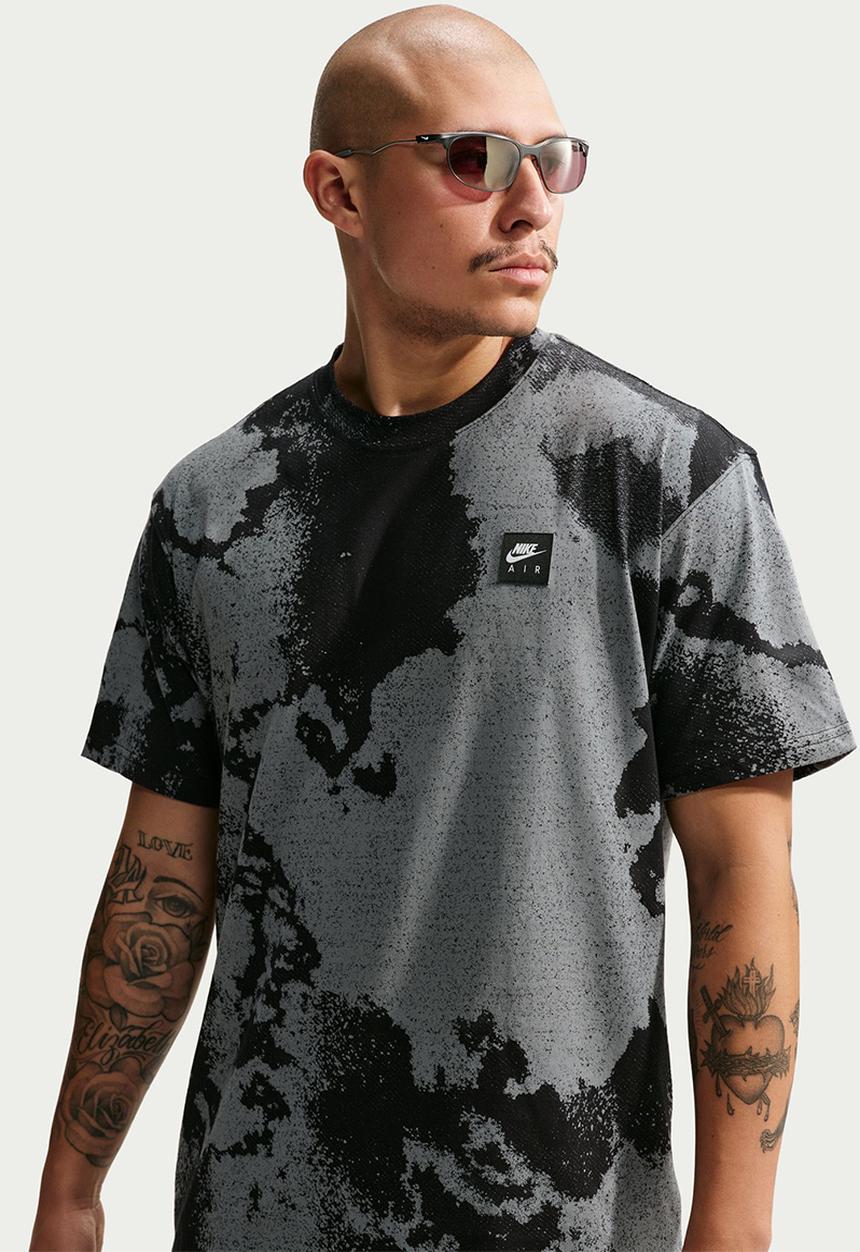 Nike - Nike Air Loose Tee - Smoke Grey/Black