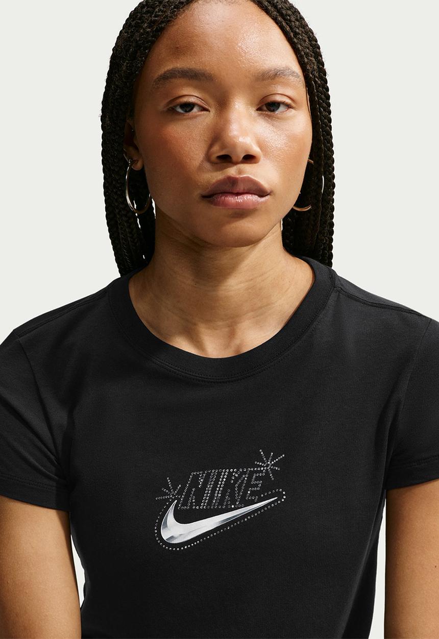 Nike - W Nk Sportswear Chill Knit T-shirt - Black