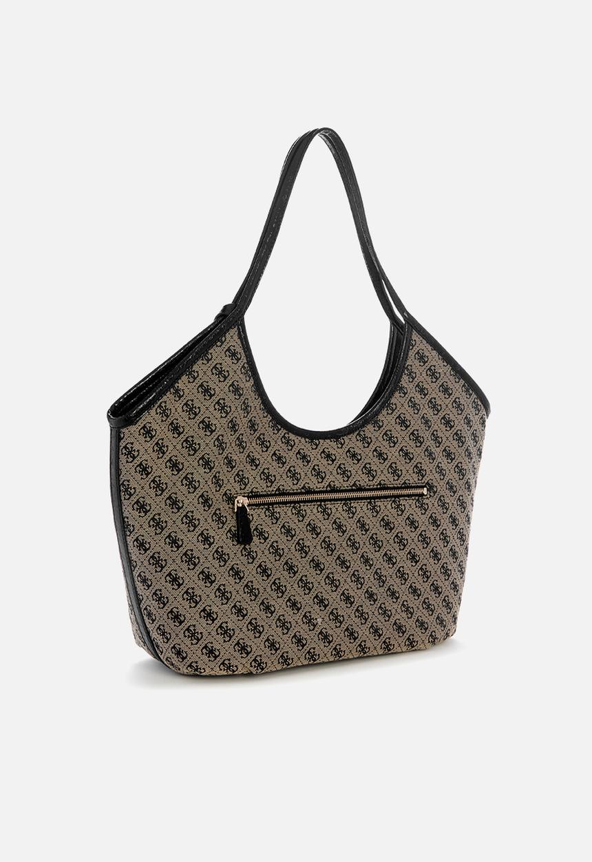 GUESS - Samantha Girlfriend Tote -Black Logo