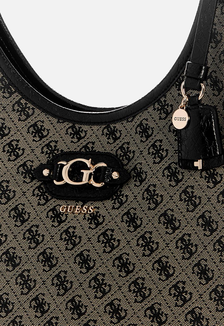 GUESS - Samantha Girlfriend Tote -Black Logo