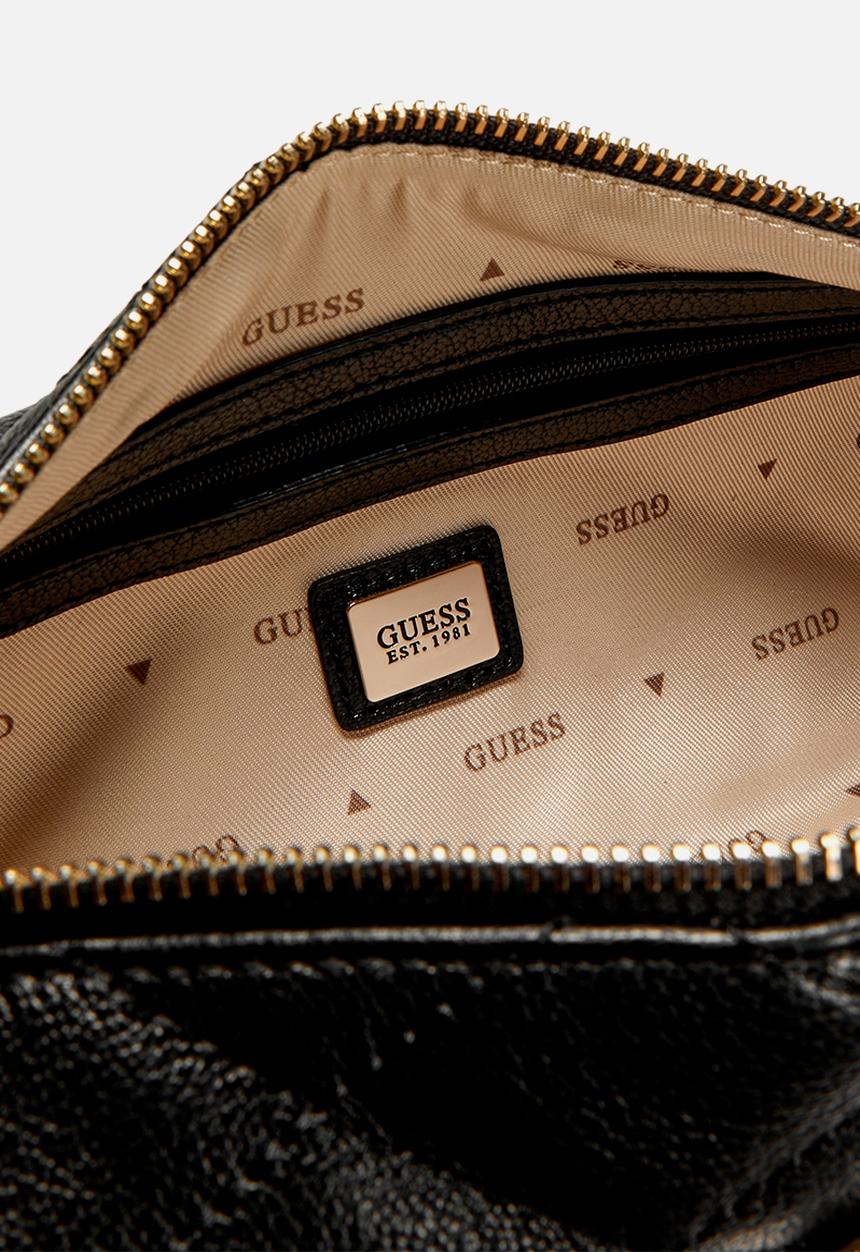 GUESS - Frances Mini Top Zip Crossbody -Black