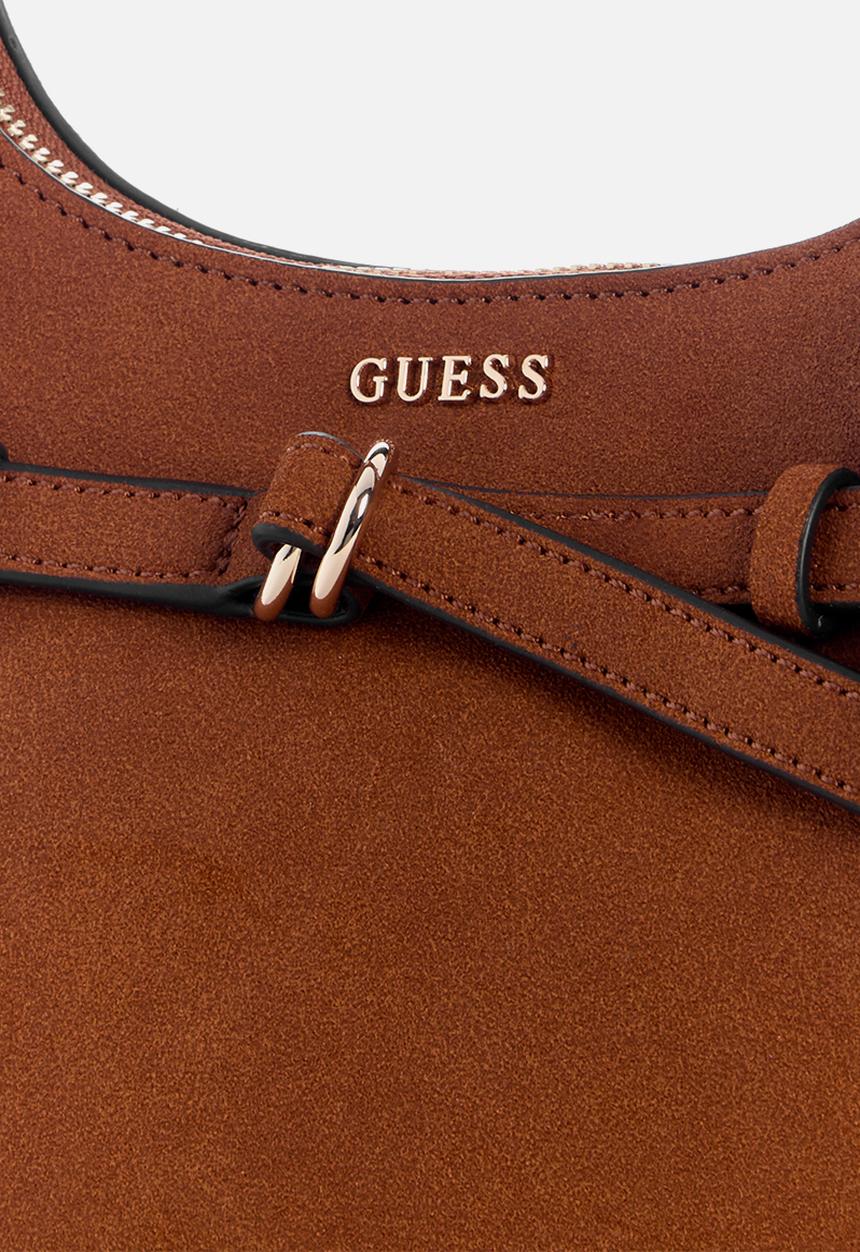 GUESS - Taylor Mini Hobo -Cognac