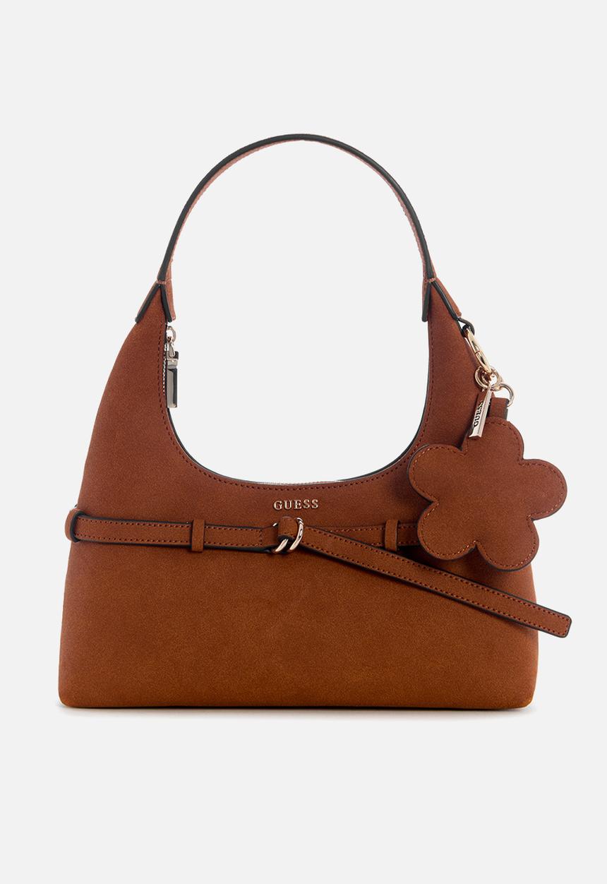 GUESS - Taylor Mini Hobo -Cognac