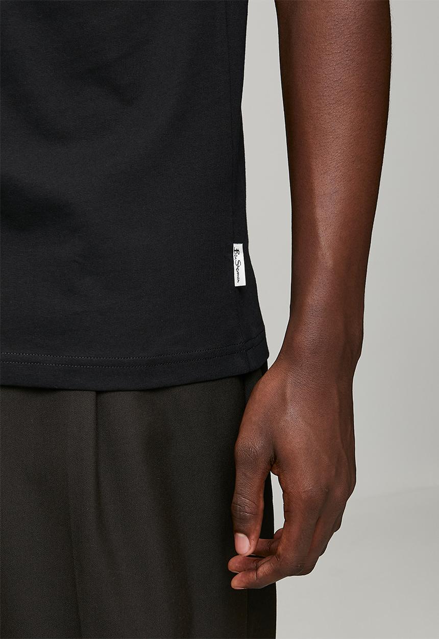 Ben Sherman - Puzzle Target Tee Shirt - Black