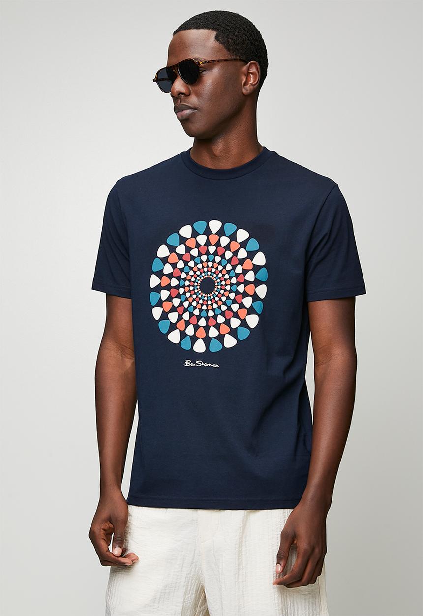 Ben Sherman - Plectrum Target Tee Shirt - Navy