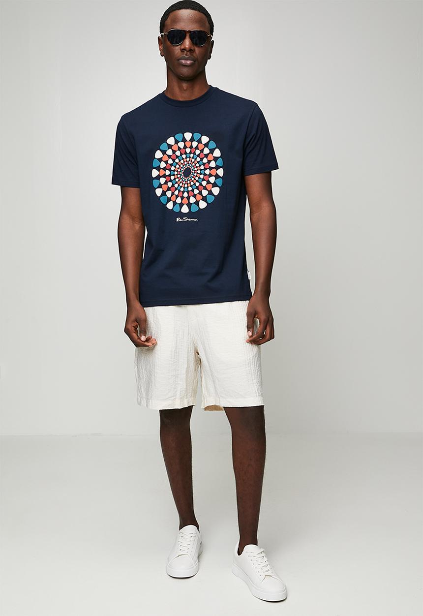 Ben Sherman - Plectrum Target Tee Shirt - Navy